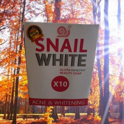 Snail White Glutathione skin whitening soap (150g)