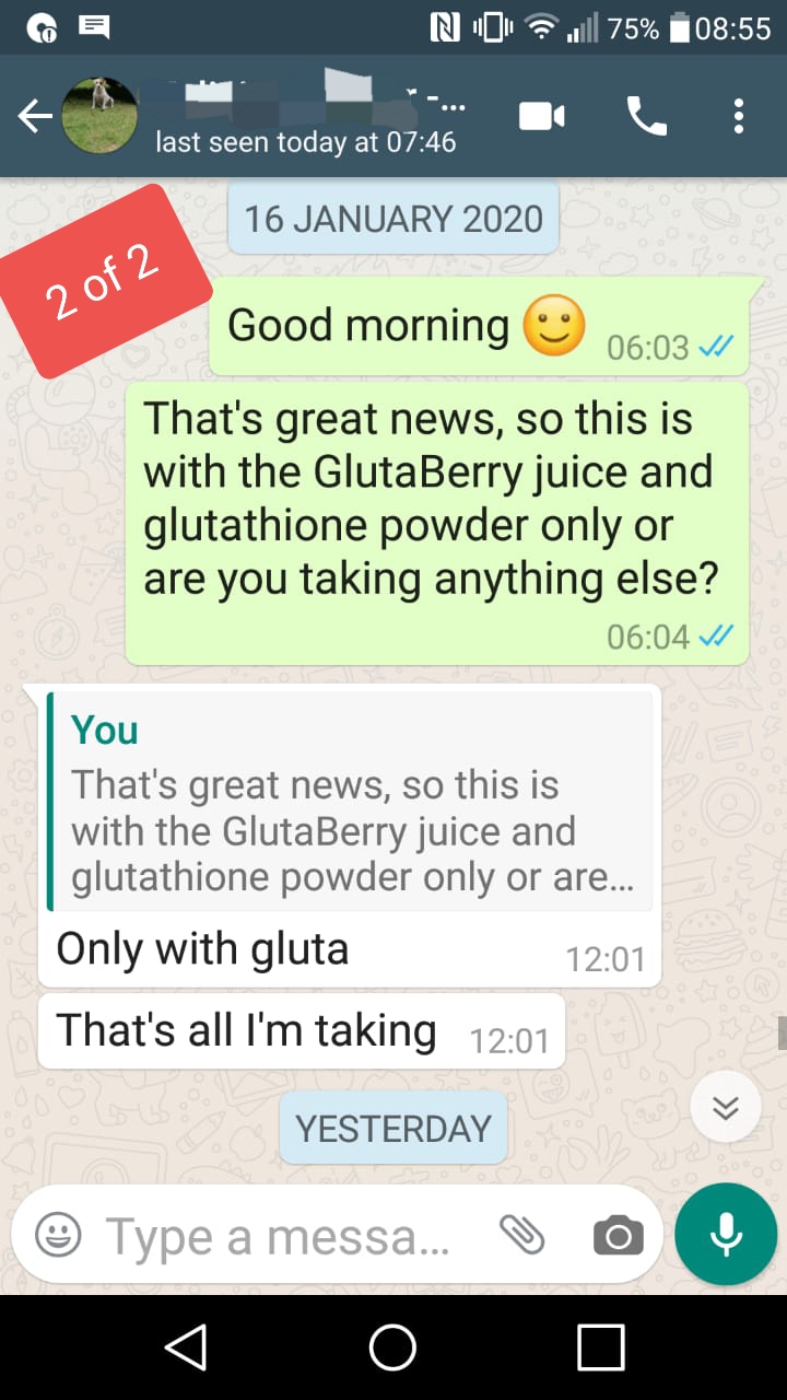 Gluta Beauty 99.9% Pure Glutathione Supplement Powder - Image 10