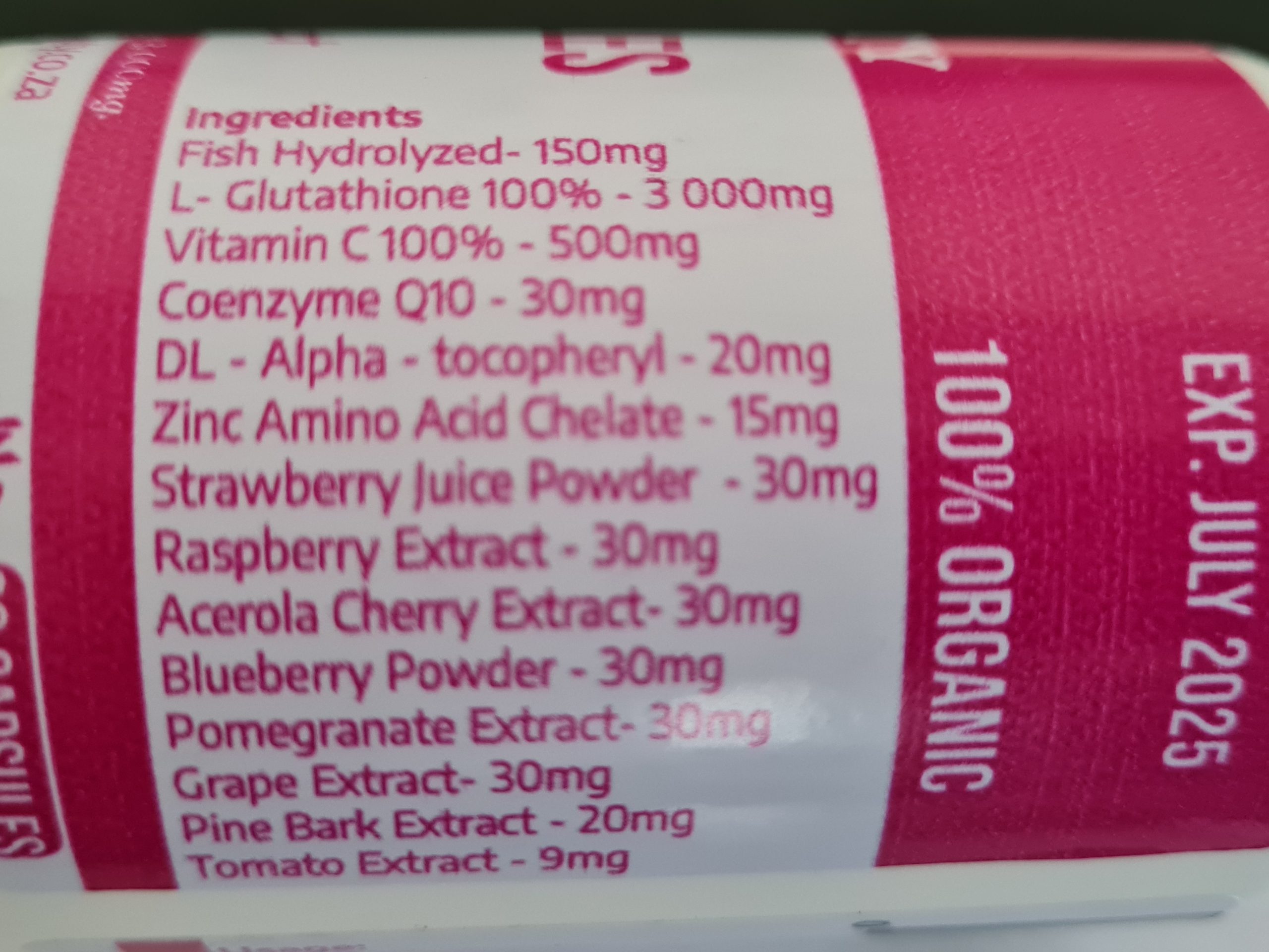 Gluta Beauty Glutathione Capsules (60's) 3 000mg - Image 3