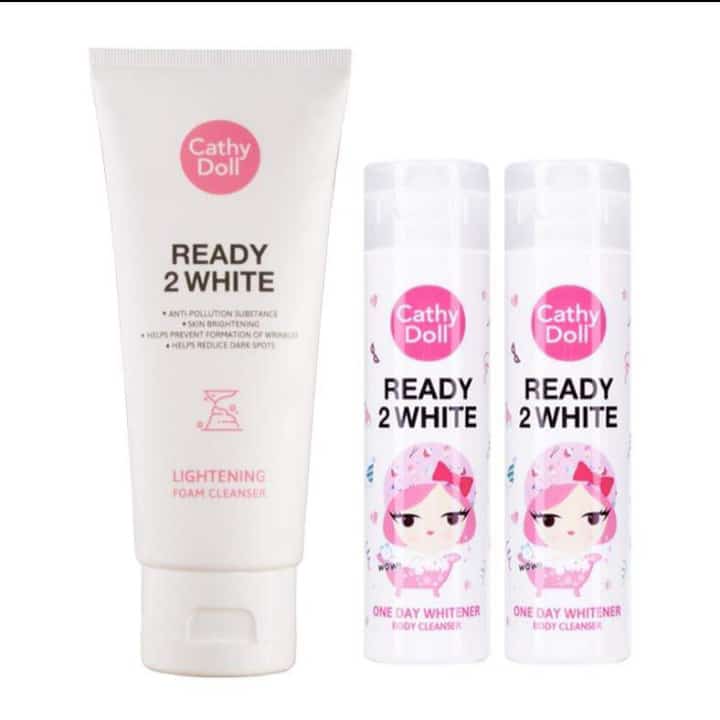 Cathy Doll ready 2 white lightening foam cleanser 100ml